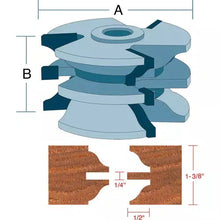 Load image into Gallery viewer, Roman Carbide DC2169 - Stile &amp; Rail Roman Ogee Set for Passage Door 3/4&quot; Bore