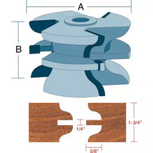 Load image into Gallery viewer, Roman Carbide DC2171 - Stile &amp; Rail Ogee Set for Entry Door 3/4&quot; Bore