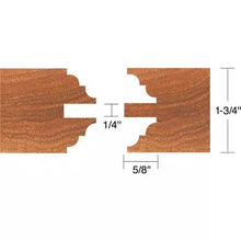 Load image into Gallery viewer, Roman Carbide DC2173 - Stile &amp; Rail Bead &amp; Cove Set for Entry Door 3/4&quot; Bore