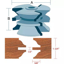 Load image into Gallery viewer, Roman Carbide DC2174 - Stile &amp; Rail Roman Ogee Set for Entry Door 3/4&quot; Bore