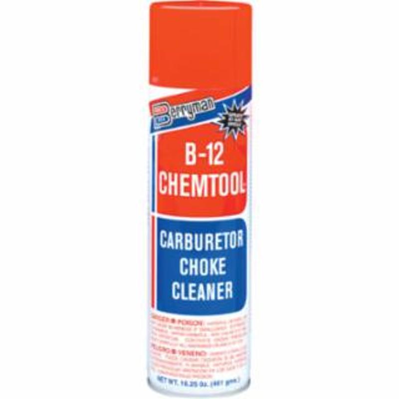 BERRYMAN PRODUCTS B-12 CHEMTOOL® Carburetor/Choke Cleaner, 16 Oz, Aero