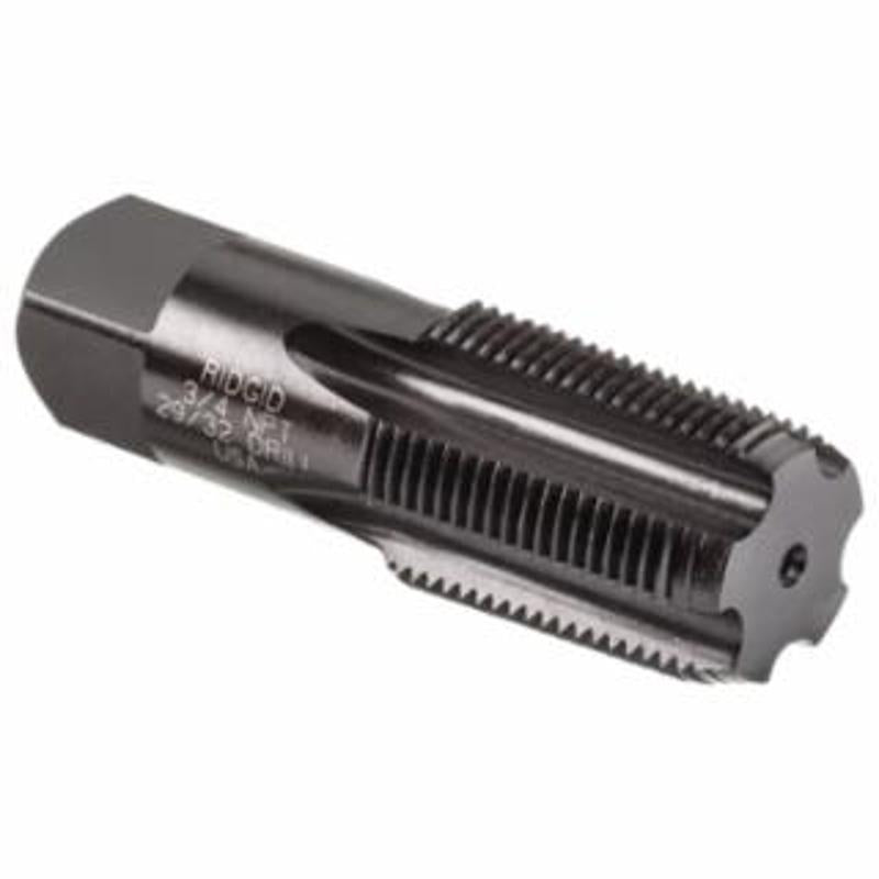 RIDGID Pipe Tap, 3/4 in14 NPT, Taper, 5 Flutes