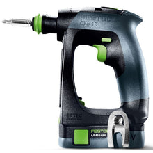 Load image into Gallery viewer, Festool Cordless Drill CXS 18 Set w/ 4.0Ah Battery Kit 576889