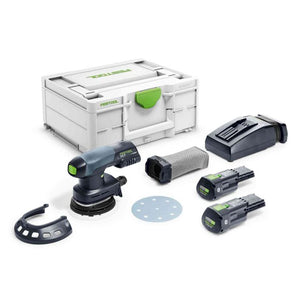 Festool 577696 Cordless 5 in. Eccentric Sander ETSC 125 3.0 I-Plus