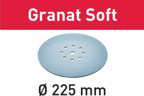 Festool Granat Soft 9 in. 180G Planex Sanding Disc STF D225, 25-Pack 204225