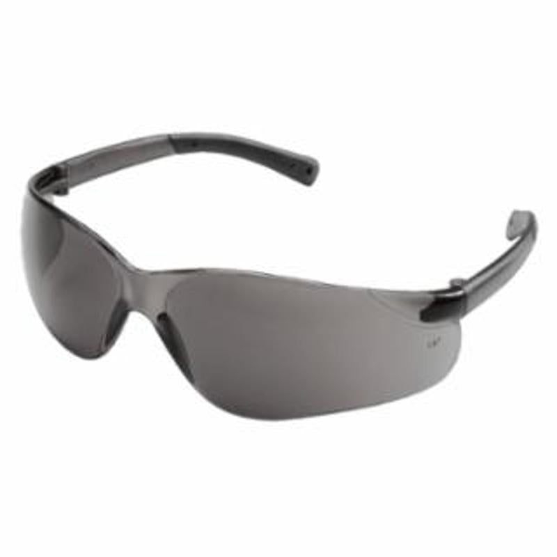 MCR Safety BearKat® BK1 Series Safety Glasses, Gray Lens, Duramass® Scratch-Resistant, Gray Frame 1 PR / PR
