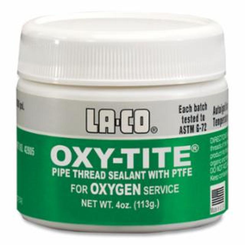 LACO Oxytite Pipe Thread Sealants, Jar, White