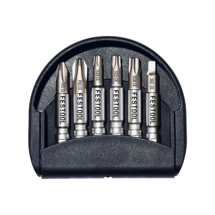 Festool Centrotec Assorted 6-Piece Bit Set 205088
