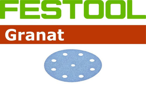 Festool Granat 3-1/2 in. 40G Sanding Disc STF D90/6, 50-Pack 497363