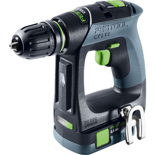 Festool Cordless Drill CXS 12 Plus w/ 2.5Ah Battery Kit 576868