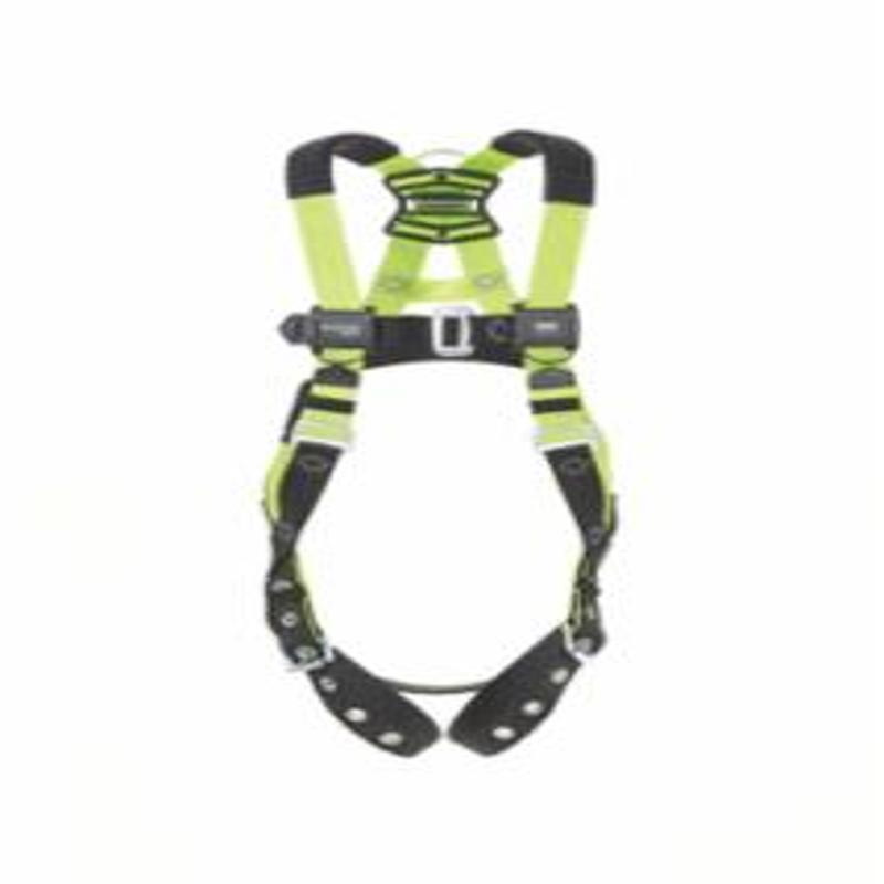 Honeywell Miller H500 Industry Standard Full-Body Harness, Back/Side D