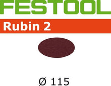 Load image into Gallery viewer, Festool Rubin2 Abrasive RAS115, 150 Grit, 50 pcs 499090