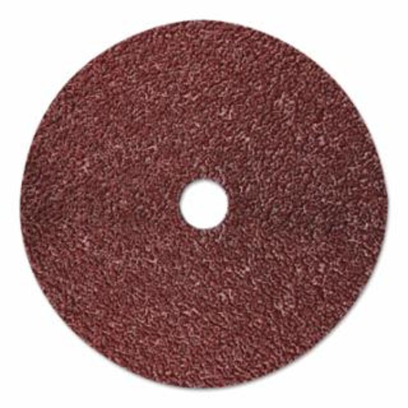 3M Fibre Disc 782C, Precision Shaped Ceramic, 5 in dia x 7/8 Center Hole, 36+ Grit, Die 500P 100 DC / Case