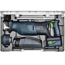 Load image into Gallery viewer, Festool Cordless Reciprocating Saw RSC 18 EB-Plus w/ 5.0Ah Battery Kit 576951