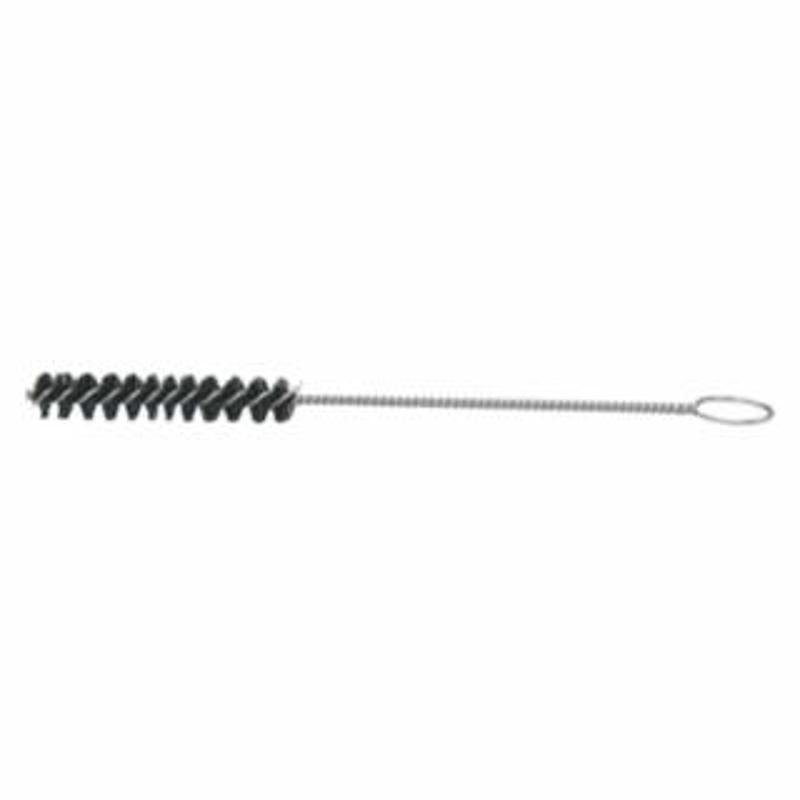 Weiler Nylon Tube Brush, 3/4 in dia, 8-1/2 in Len single