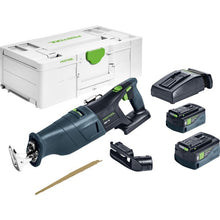 Load image into Gallery viewer, Festool Cordless Reciprocating Saw RSC 18 EB-Plus w/ 5.0Ah Battery Kit 576951