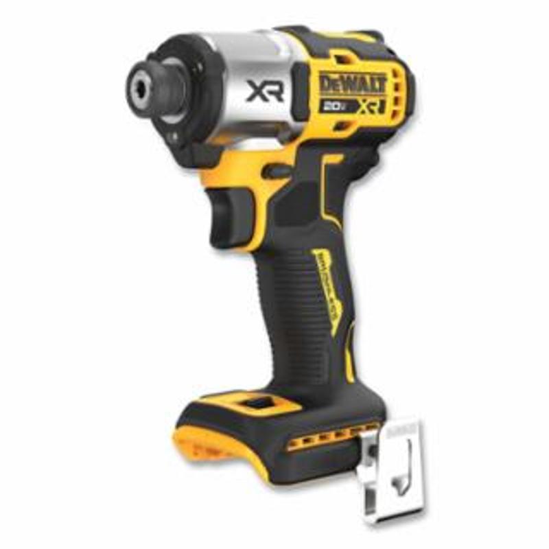 DeWalt 20V MAX* XR® 3-Speed Impact 1/4 in Driver, 12 V, 3400 RPM, Incl Bare Tool Only with Belt Hook 
1 EA / EA