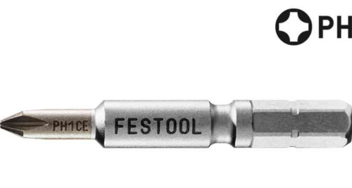 Festool Centrotec Philips Driver Bit 1-50 mm, 2-Pack 205073