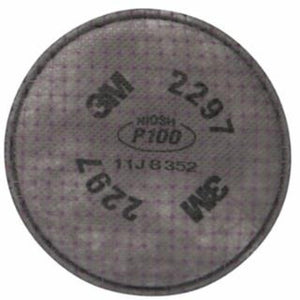 3M Advanced Particulate Filter, P100, Oil/ Non-Oil Based Particulates/Organic Vapors, Magenta 100 EA / CA