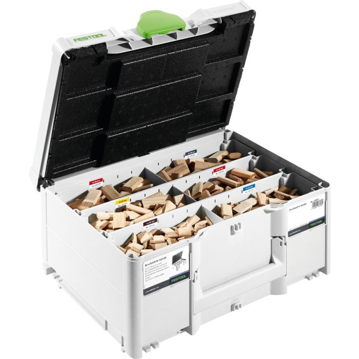 Festool 1060-Piece Tenon Assortment Systainer3 w/ Cutter for DOMINO DF 500 576794