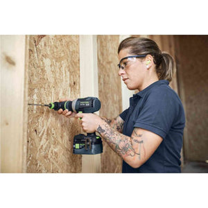 Festool QUADRIVE Cordless Hammer Drill TPC 18/4 Set w/ 4.0Ah Battery Kit 577626