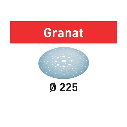 Festool Granat 9 in. 240G Planex Sanding Disc STF D225/48, 25-Pack 205663