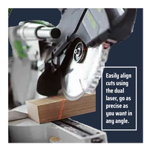 Load image into Gallery viewer, Festool 575306 KAPEX Sliding Compound Miter Saw KS 120 REB