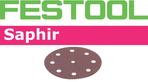 Festool Saphir 5 in. 24G Sanding Disc STF D125/8, 25-Pack 493124