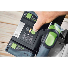 Load image into Gallery viewer, Festool Cordless Track Saw TSC 55 K Set w/ 55 in. Guide Rail FS 1400 and 5.0Ah Kit 577664