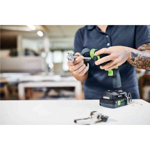 Festool QUADRIVE Cordless Hammer Drill TPC 18/4 Set w/ 4.0Ah Battery Kit 577626