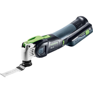Festool 576590 VECTURO Cordless Oscillator OSC 18 HPC 4.0 EI-Set w/ Accessories and 4.0Ah Kit