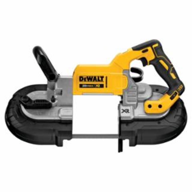 DeWalt MAX* XR® Cordless Brushless Deep Cut Band Saw, 4 in Dia Cut Cap, 20 V 
1 EA / EA