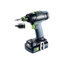 Load image into Gallery viewer, Festool Cordless Drill T 18 Set w/ 4.0Ah Battery Kit 577608