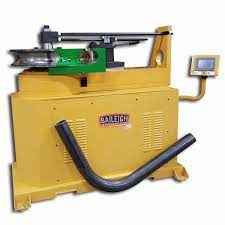 Baileigh Industrial 220V 3Phase Rotary Draw Bender w/ 170 Job Touch Screen Programmer, 4