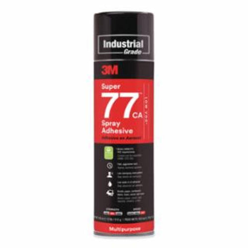 3M Super 77™ CA Mult-Purpose Spray Adhesive, 18 oz Aerosol Can, Clear 12 CN / CA