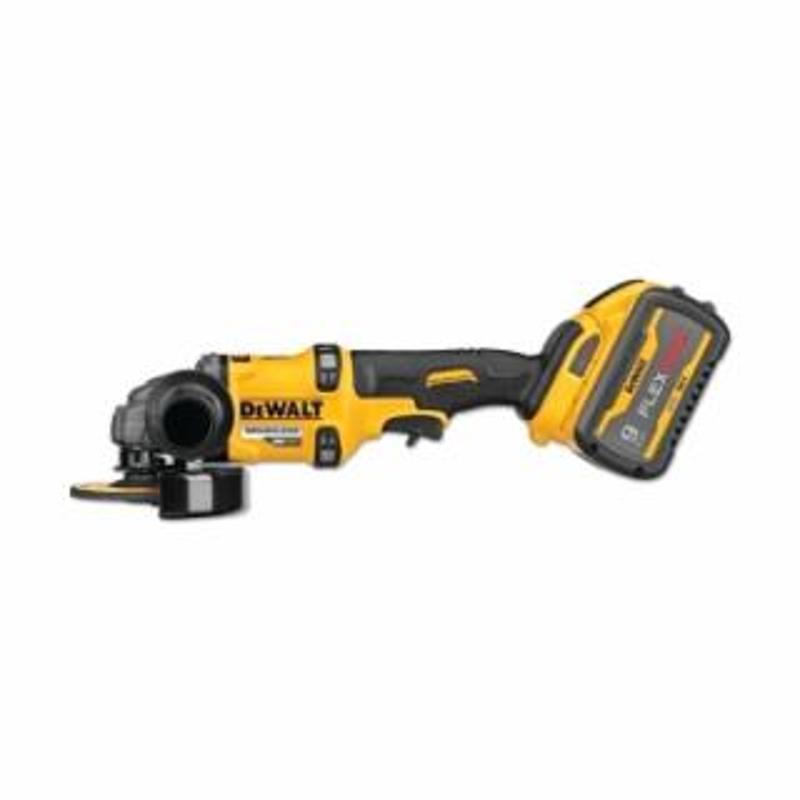 DeWalt FLEXVOLT® 60V MAX* Brushless 4-1/2 in to 6 in Cordless Grinder w/Kickback Brake, 13 A, 9,000 RPM, Trigger, Kit w/1 Battery 
1 KT / KT