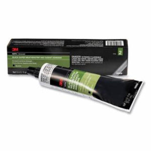 3M Black Super Weatherstrip and Gasket Adhesive, 5 fl oz, Tube, Black