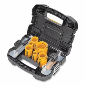 DeWalt 14 Piece Bi-Metal Master Hole Saw Kit, Yellow 
1 KT / KT