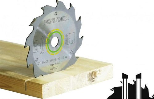 Festool Standard Wood Cross-Cut 18 Tooth Saw Blade for TS 75 495379