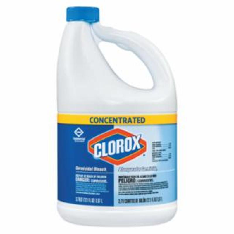 Clorox Concentrated Germicidal Bleach, 121 oz, Bottle, Bleach Scent