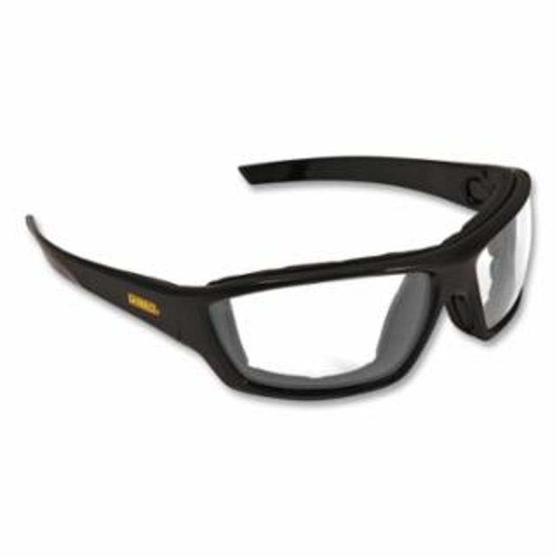 DeWalt Converter™ Safety Glasses, Clear Lens, Polycarbonate, Anti-Fog, Black Frame 12 EA / BX