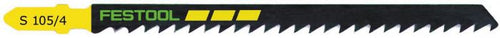 Festool Wood Basic Cut 4-1/8 in. Jigsaw Blade S 105/4, 5-Pack 204315