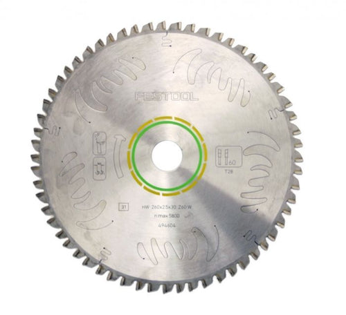 Festool Wood Universal 10-1/4 in. 60 Tooth Circular Saw Blade 495388