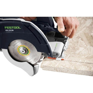 Festool Cordless Track Saw HKC 55 Set w/ Guide Rail FSK 250 and 5.0Ah Kit 577663