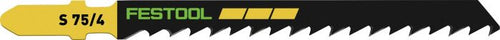 Festool Wood Basic Cut 3 in. Jigsaw Blade S 75/4, 25-Pack 204306