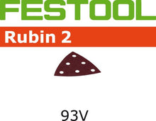 Load image into Gallery viewer, Festool Rubin2 Abrasive 93mm, 60 Grit, 10 pcs 499170