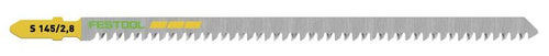 Festool Wood Straight Cut 5-3/4 in. Jigsaw Blade S 145/2.8, 5-Pack 204264