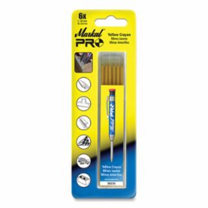 Markal PRO Refill, General Purpose, Welding/Fabricating Marker, Yellow