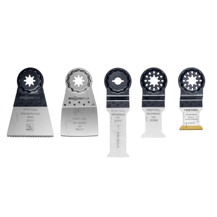 Festool 5-Piece Oscillator Saw Blade Set OSC-SORT/5 578098