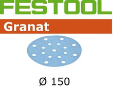 Load image into Gallery viewer, Festool Granat Soft 115mm x 25m 180G Abrasive Roll, 208-Sheets Perforated 497093